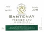 Chateau de la Cree Santenay  Beaurepaire Premier Cru 2008 Front Label