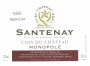 Chateau de la Cree Santenay Clos du Chateau Monopole 2012 Front Label