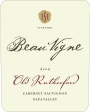 Beau Vigne 'Old  Rutherford' Cabernet Sauvignon 2012 Front Label