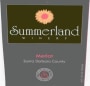 Summerland Merlot 2009 Front Label
