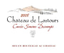 Chateau de Lastours Corbieres Cuvee Simone Descamps 2008 Front Label