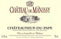 Chateau de Manissy Chateauneuf-du-Pape 2012 Front Label