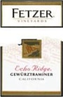Fetzer Echo Ridge Gewurztraminer 2000 Front Label