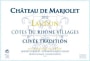 Chateau de Marjolet Cotes du Rhone Villages Laun Cuvee Tradition 2012 Front Label