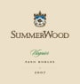 SummerWood Viognier 2007 Front Label