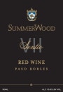 SummerWood Sentio Red Wine 2010 Front Label