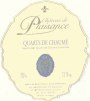 Chateau Plaisance Quarts de Chaume 2006 Front Label
