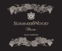 SummerWood Diosa Red 2004 Front Label