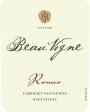 Beau Vigne Romeo Cabernet Sauvignon 2011 Front Label