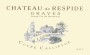 Chateau de Respide Graves Cuvee Callipyge 2008 Front Label