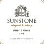 Sunstone Pinot Noir 2012 Front Label