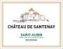 Chateau de Santenay Saint-Aubin En Vesvau 2014 Front Label
