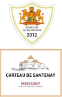 Chateau de Santenay Mercurey Rouge 2012 Front Label