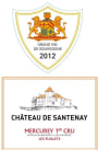 Chateau de Santenay Mercurey Les Puillets Premier Cru 2012 Front Label