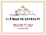Chateau de Santenay Beaune Clos du Roi Premier Cru 2013 Front Label