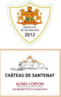 Chateau de Santenay Aloxe-Corton Les Brunettes et Planchots 2012 Front Label