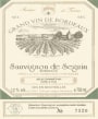 Chateau Seguin Sauvignon de Seguin 2011 Front Label