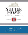 Sutter Home Pinot Grigio 2010 Front Label