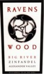 Ravenswood Big River Zinfandel 1998 Front Label