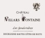 Chateau de Villars Fontaine Bourgogne Hautes Cotes de Nuits Les Genevrieres 2003 Front Label