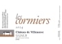 Chateau de Villeneuve Saumur Les Cormiers Blanc 2014 Front Label