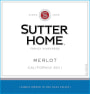 Sutter Home Merlot 2011 Front Label