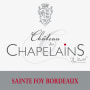Chateau des Chapelains Sainte Foy Bordeaux 2014 Front Label