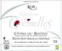 Chateau des Coccinelles Cotes du Rhone Blanc 2010 Front Label