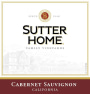 Sutter Home Cabernet Sauvignon 2010 Front Label