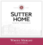 Sutter Home White Merlot 2004 Front Label