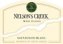Nelsons Creek Sauvignon Blanc 1999 Front Label