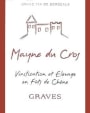 Chateau du Cros Graves Mayne du Cros 2014 Front Label
