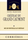 Chateau du Grand Caumont Corbieres Cuvee Tradition 2012 Front Label