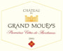 Chateau du Grand Moueys Cotes de Bordeaux Premiers 2005 Front Label