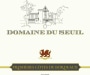Chateau du Seuil Cotes de Bordeaux Domaine du Seuil Premiers 2014 Front Label