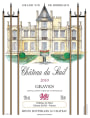 Chateau du Seuil Graves 2010 Front Label