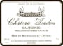 Chateau Dudon Sauternes 2004 Front Label