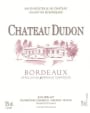 Chateau Dudon Bordeaux 2012 Front Label