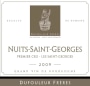 Chateau Dufouleur Freres Nuits-Saint-Georges Les Saint-Georges Premier Cru 2009 Front Label
