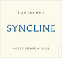 Syncline Roussanne 2010 Front Label