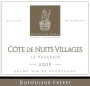 Chateau Dufouleur Freres Cote de Nuits-Villages Le Vaucrain 2009 Front Label