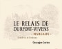 Chateau Durfort-Vivens Le Relais de Durfort-Vivens 2011 Front Label
