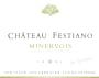 Chateau Festiano Minervois 2009 Front Label