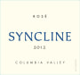 Syncline Rose 2012 Front Label