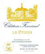 Chateau Fonreaud Le Cygne 2011 Front Label