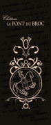 Chateau Font du Broc Cotes de Provence Rouge 2014 Front Label
