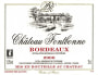 Chateau Fontbonne Bordeaux 2006 Front Label