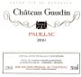 Chateau Gaudin  2010 Front Label