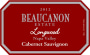 Beaucanon Longwood Ranch Vineyard Cabernet Sauvignon 2012 Front Label