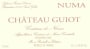 Chateau Guiot Costieres de Nimes Cuvee Numa 2007 Front Label